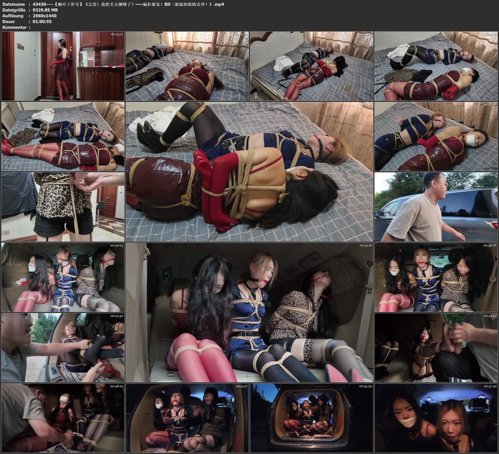 图片[4]-【枫叶工作室】《完蛋！我把美女捆绑了？——疯狂报复！BD三姐妹的惊险意外！》 - 视频-5元站-视频-5元站